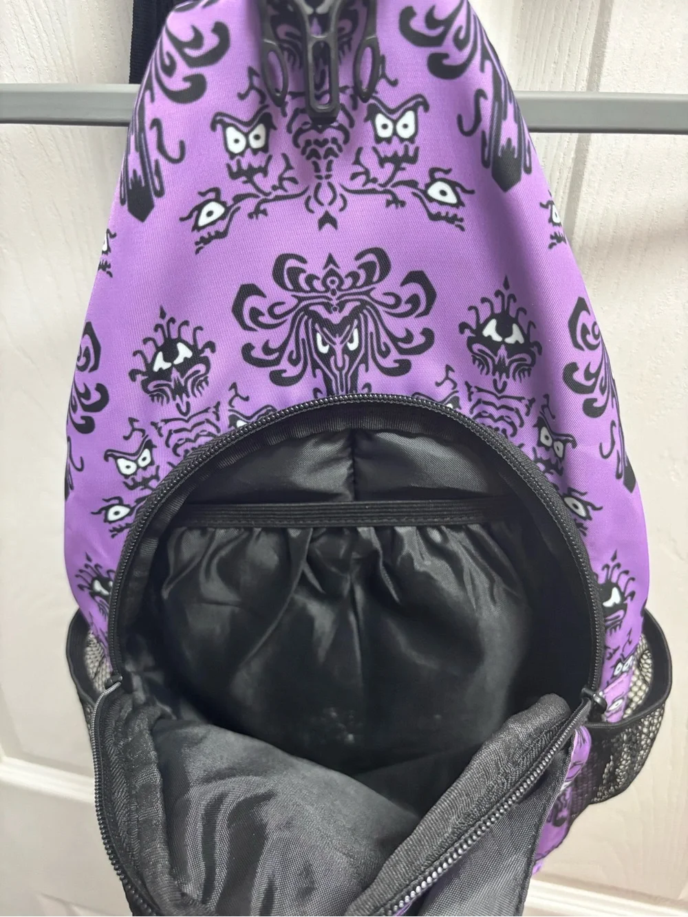 Disney Haunted Mansion Wallpaper Sling Bag - Women's Crossbody Backpack